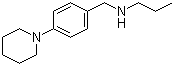 structure of CAS# 852180-56-4, N-(4-Piperidin-1-ylbenzyl)-N-propylamine