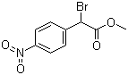 结构式 CAS# 85259-33-2, 2-溴-2-(4-硝基苯基)乙酸甲酯