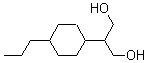 structure of CAS# 852613-14-0, 2-(4-Propylcyclohexyl)-1,3-propanediol