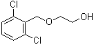 结构式 CAS# 85309-91-7, 2-[(2,6-二氯苄基)氧基]乙醇