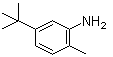structure of CAS# 85336-17-0, 5-tert-Butyl-2-methylaniline;5-tert-Butyl-2-methylphenylamine