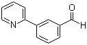 structure of CAS# 85553-53-3, 3-(2-Pyridinyl)benzaldehyde;3-Pyridin-2-ylbenzaldehyde
