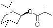 异丁酸异龙脑酯分子结构 (CAS 85586-67-0)