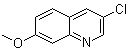 structure of CAS# 858279-19-3, 3-Chloro-7-methoxyquinoline