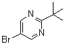 结构式 CAS# 85929-94-8, 5-溴-2-叔丁基嘧啶