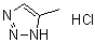 structure of CAS# 859791-42-7, 5-Methyl-1H-1,2,3-triazole hydrochloride