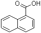 结构式 CAS# 86-55-5, 1-萘甲酸