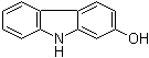 结构式 CAS# 86-79-3, 2-羟基咔唑
