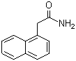 structure of CAS# 86-86-2, 1-Naphthylacetamide;Naphthyl acetamide; NAA Amide; Amid-Thin W; Naphthaleneacetamide; 1-Naphthaleneacetamide; 1-Naphthalene acetamide
