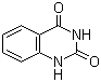 结构式 CAS# 86-96-4, 2,4-喹唑啉二酮; 2,4-二羟基喹唑啉