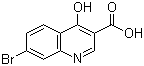 structure of CAS# 860205-92-1, 7-Bromo-4-hydroxy-3-quinolinecarboxylic acid;7-Bromo-1,4-dihydro-4-oxoquinoline-3-carboxylic acid