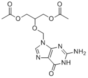 Ganciclovir Diacetate molecular structure (CAS 86357-19-9)