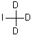 Trideuteromethyl iodide molecular structure (CAS 865-50-9)