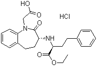 structure of CAS# 86541-77-7, Benazepril hydrochloride