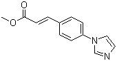 结构式 CAS# 866157-50-8, 奥扎格雷甲酯