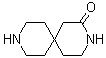 3,9-Diazaspiro[5.5]undecan-2-one molecular structure (CAS 867006-20-0)