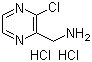 结构式 CAS# 867165-53-5, 3-氯吡嗪-2-甲胺二盐酸盐