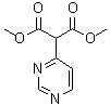 结构式 CAS# 86761-91-3, 4-嘧啶基丙二酸二甲酯