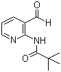 structure of CAS# 86847-64-5, N-(3-Formyl-2-pyridinyl)-2,2-dimethylpropanamide;2-[(2,2-Dimethylpropanoyl)amino]nicotinaldehyde