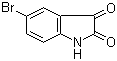 5-溴靛红分子结构 (CAS 87-48-9)
