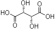 structure of CAS# 87-69-4, L(+)-Tartaric acid;(+)-Tartaric acid; L(+)-Dihydroxysuccinic acid; Natural tartaric acid