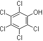 结构式 CAS# 87-86-5, 2,3,4,5,6-五氯苯酚