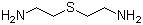 2,2'-Thiobisethylamine molecular structure (CAS 871-76-1)