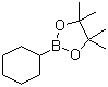 环己烷硼酸频那醇酯分子结构 (CAS 87100-15-0)