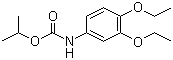 结构式 CAS# 87130-20-9, 乙霉威; 3,4-二乙氧基苯基氨基甲酸异丙酯