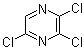 structure of CAS# 873-40-5, Trichloropyrazine;2,3,5-Trichloropyrazine