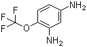 结构式 CAS# 873055-90-4, 1,3-二氨基-4-(三氟甲氧基)苯