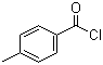 structure of CAS# 874-60-2, 4-Methylbenzoyl chloride;p-Toluoyl chloride; p-Methylbenzoyl chloride