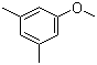 structure of CAS# 874-63-5, 3,5-Dimethylanisole;1,3-Dimethyl-5-methoxybenzene