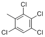 structure of CAS# 875-40-1, 1,2,3,5-Tetrachloro-4-methylbenzene;1,2,3,5-tetrachloro-4-methylbenzene