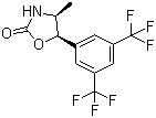 structure of CAS# 875444-08-9, (4S,5R)-5-[3,5-Bis(trifluoromethyl)phenyl]-4-methyl-1,3-oxazolidin-2-one;(4S,5R)-5-[3,5-Bis(trifluoromethyl)phenyl]-4-methyl-1,3-oxazolidin-2-one