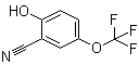 结构式 CAS# 875664-40-7, 2-羟基-5-三氟甲氧基苯甲腈