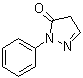 结构式 CAS# 876-92-6, 2,4-二氢-2-苯基-3H-吡唑-3-酮
