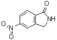 5-Nitro-2,3-dihydro-1H-isoindol-1-one molecular structure (CAS 876343-38-3)