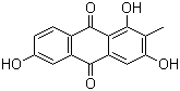 structure of CAS# 87686-86-0, 6-Hydroxyrubiadin;1,3,6-Trihydroxy-2-methylanthraquinone