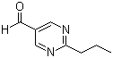 structure of CAS# 876890-38-9, 2-Propylpyrimidine-5-carbaldehyde