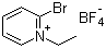 structure of CAS# 878-23-9, 2-Bromo-1-ethylpyridinium tetrafluoroborate