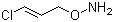 (3-trans-Chloroallyl)oxyamine molecular structure (CAS 87851-77-2)
