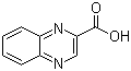 2-喹喔啉羧酸分子结构 (CAS 879-65-2)