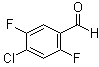 structure of CAS# 879093-02-4, 4-Chloro-2,5-difluorobenzaldehyde