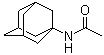 structure of CAS# 880-52-4, N-(1-Adamantyl)acetamide;1-Acetamidoadamantane; 1-Acetamido-tricyclo[3.3.1.1(3,7)]decane