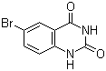 structure of CAS# 88145-89-5, 6-Bromoquinazoline-2,4-dione;6-Bromo-1H,3H-quinazoline-2,4-dione