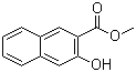 结构式 CAS# 883-99-8, 3-羟基-2-萘甲酸甲酯
