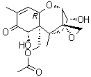 structure of CAS# 88337-96-6, 15-O-Acetyl-4-deoxynivalenol;15-Acetylvomitoxin