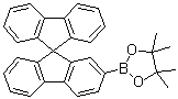 structure of CAS# 884336-44-1, 9,9'-Spirobi[9H-fluoren]-2-ylboronic acid pinacol ester;2-(9,9'-Spirobi[fluoren]-7-yl)-4,4,5,5-tetramethyl-1,3,2-dioxaborolane