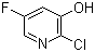 structure of CAS# 884494-35-3, 2-Chloro-5-fluoropyridin-3-ol;2-Chloro-5-fluoro-3-hydroxypyridine